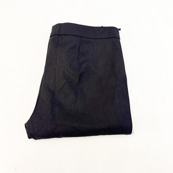 Babaton Tuxedo Slack Cream Stripe Skinny Leg Pants Split Hem Size 2 Italy Mint - Picture 1 of 9